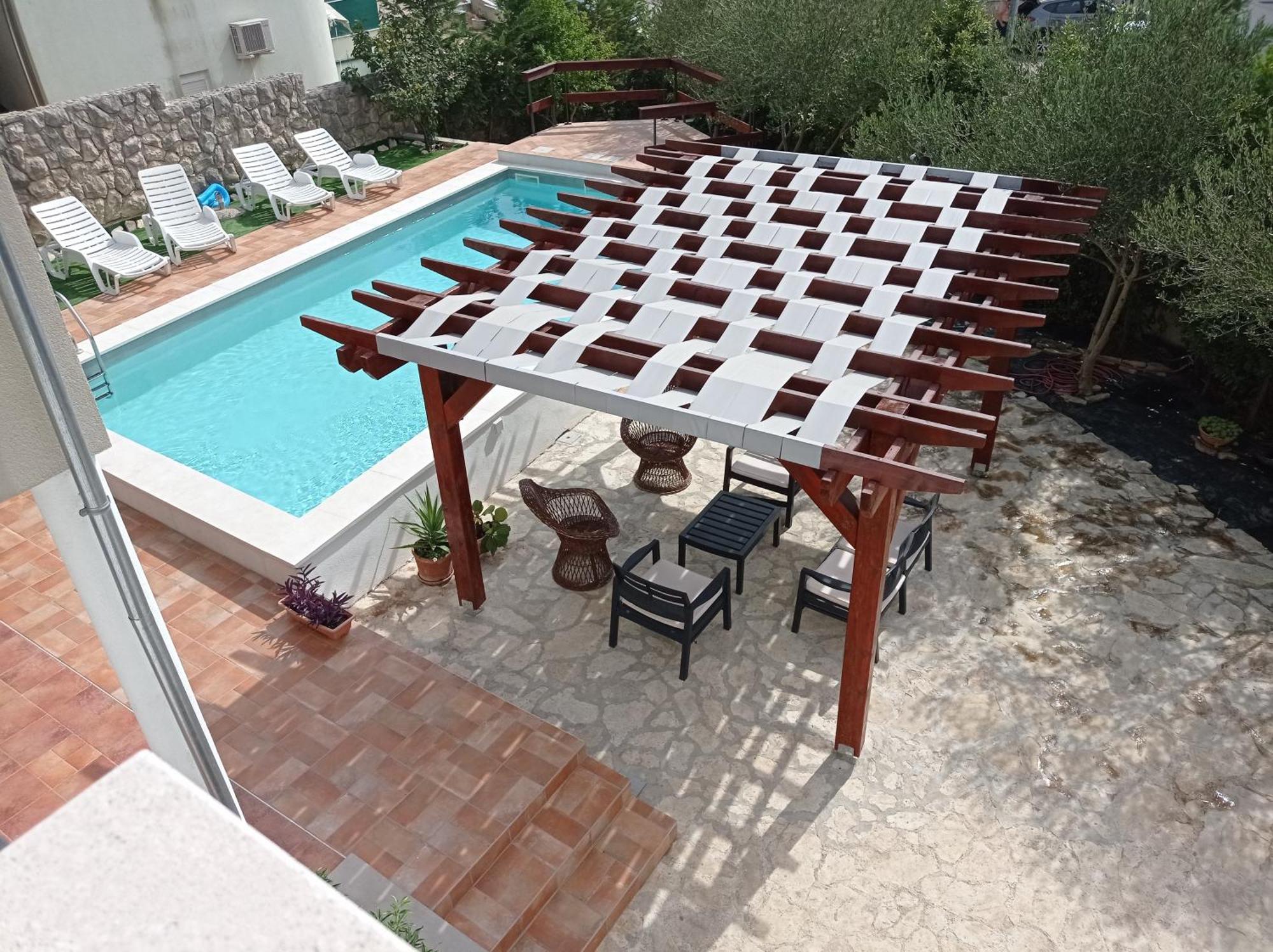 Villa Niko With Private Swimming Pool Zadar Exterior photo